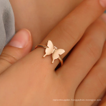 Ring Butterfly New Fashion Alloy Jewelry Butterfly Ring